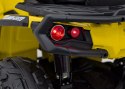 Quad Can Am Outlander ATV z Pilotem Żółty