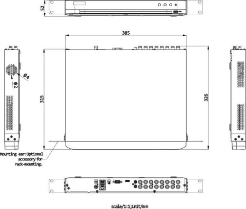 Rejestrator 5W1 HIKVISION iDS-7216HQHI-M2/XT(STD)