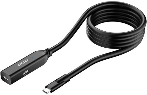 Unitek Kabel przedłużający USB-C 10 Gbps 5m, czarny