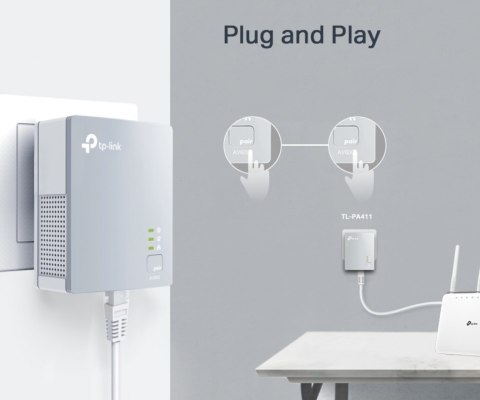 ADAPTER SIECIOWY TL-PA411-KIT TP-LINK
