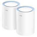 DOMOWY SYSTEM WI-FI MESH M1200(2-PACK) 2.4 GHz, 5 GHz, 300 Mb/s + 867 Mb/s CUDY