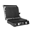 Grill elektryczny TEESA , panini grill , opiekacz, 3 pozycje , wyjmowane wkłady, 2000W