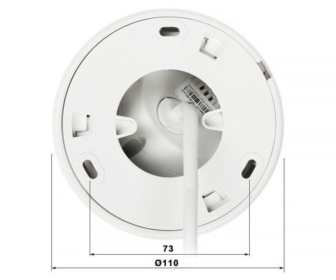 KAMERA IP DS-2CD1343G2-LIUF/SL(2.8MM)/PL Smart Hybrid Light - 4 Mpx Hikvision