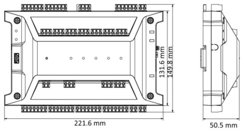 KONTROLER DOSTĘPU DS-K2702WX-E1(P) Hikvision