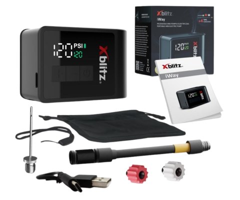 PRZENOŚNY MINI KOMPRESOR XB-IWAY Xblitz