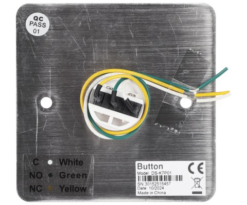 PRZYCISK OTWARCIA DRZWI DS-K7P01 Hikvision