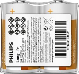 Philips LongLife Bateria R14L2F/10
