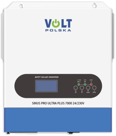 Przetwornica Inwerter solarny Volt Polska SinusPro ULTRA PLUS 7000 24/230V (3500/7000W) Wi-Fi + 100A MPPT (60-500V)