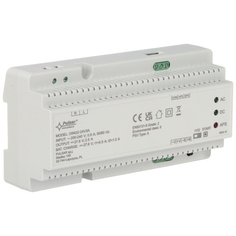 ZASILACZ BUFOROWY IMPULSOWY DING2-24V3A PULSAR