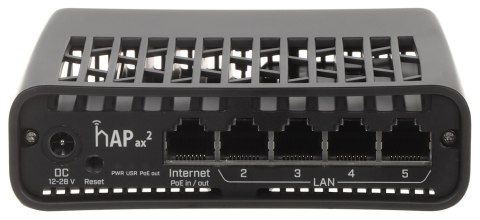 PUNKT DOSTĘPOWY C52IG-5HAXD2HAXD-TC hAP ax², Wi-Fi 6, 2.4 GHz, 5 GHz, 574 Mb/s + 1200 Mb/s MIKROTIK