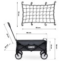 Wózek transportowy, składany z siatką 80L Humberg HM-511