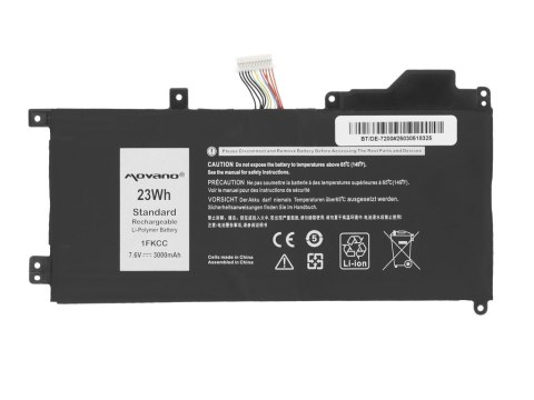 Bateria Movano do Dell Latitude 5295 2-in-1, 7200