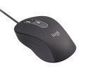 Logitech Signature Wired M520 for Business myszka Biuro Oburęczny USB Type-C Optyczny 4000 DPI