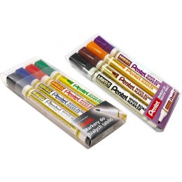 Markery do tablic Pentel MW85 4 kolory