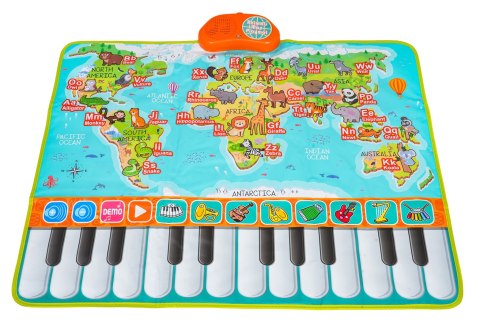 Mata Muzyczna Keyboard Świat Zwierząt