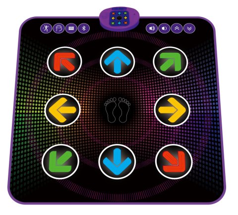 Mata Muzyczna Taneczna Czarna