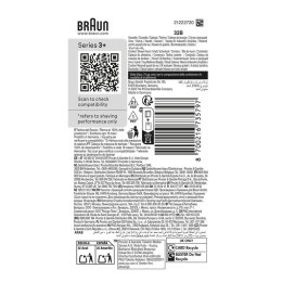 Braun Series 3 735797 akcesoria do golenia Głowica goląca