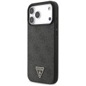 Guess 4G Strap Triangle Logo MagSafe - Etui do iPhone 17 Pro Max (czarny)