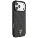 Guess 4G Strap Triangle Logo MagSafe - Etui do iPhone 17 Pro Max (czarny)