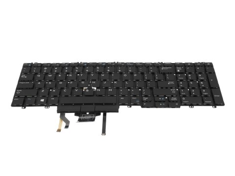 Klawiatura laptopa do Dell Precision 7540, 7730, 7740 (podświetlana, trackpoint)