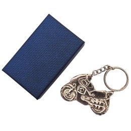 Metalowy Brelok do Kluczy Motocykl w Eleganckim Pudełku - Prezent dla Motocyklisty - MT203A