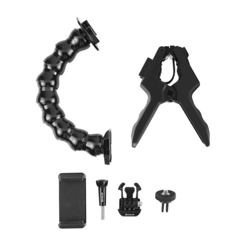 Regulowany uchwyt do kamer sporotwych Puluz z zaciskiem