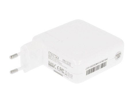 Zasilacz Mitsu 61W USB type C USB-C (white)