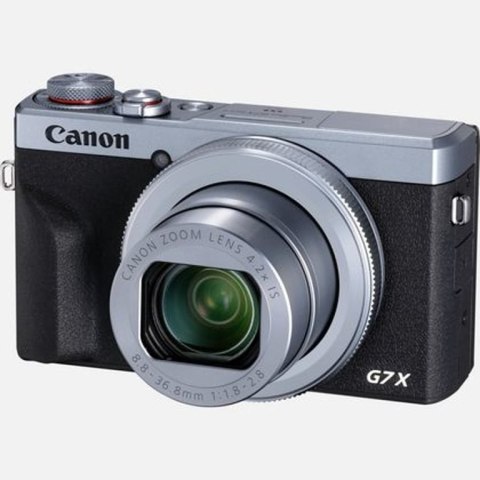 Canon PowerShot G7 X Mark III Kompaktowy aparat fotograficzny 20,1 MP CMOS 5472 x 3648 px Czarny, Srebrny