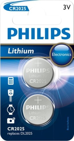 Philips Minicells Bateria CR2025P2/01B
