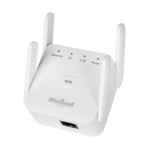 Repeater - wzmacniacz sieci bezprzewodowej 2.4+5 GHz Rebel
