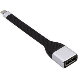 Techly ICOC-USBC-DP12 adapter kablowy 0,131 m USB Type-C DisplayPort Czarny