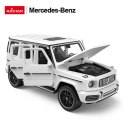 Autko Metalowe 1/32 Mercedes-Benz AMG G63 z Dźwiękiem Białe RASTAR
