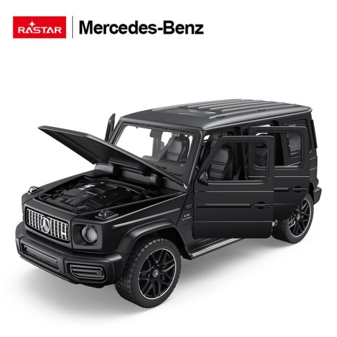 Autko Metalowe 1/32 Mercedes-Benz AMG G63 z Dźwiękiem Czarny RASTAR