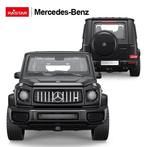 Autko Metalowe 1/32 Mercedes-Benz AMG G63 z Dźwiękiem Czarny RASTAR