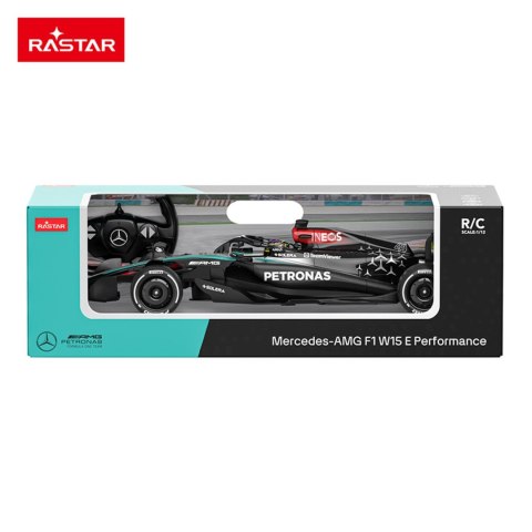 Bolid R/C 1:12 Mercedes-AMG F1 W15 E Performance Czarny RASTAR