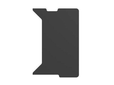 GENESIS NDS-2281 biurko komputerowe Kształt swobodny MDF Antracyt