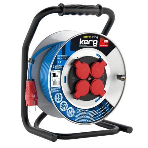 Przedł.BĘBNOWY KERG 3G1.5 30M NIEBIESKI H07BQF STANDARD TMPU