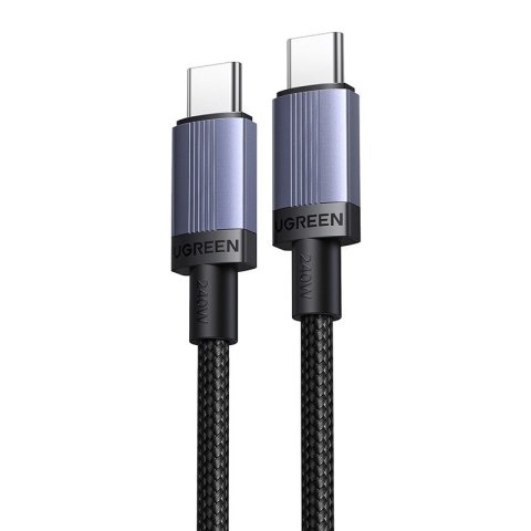 Kabel USB-C do USB-C Ugreen L528, 100 W, 0.5m (szary)