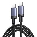 Kable USB-C do USB-C Ugreen L528, 100W, 3m (szary)