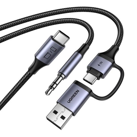 Karta dźwiękowa Ugreen CM772, USB-C do 3.5mm + USB-C/A