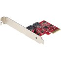 StarTech 2P6GR-PCIE-SATA-CARD adapter Wewnętrzny