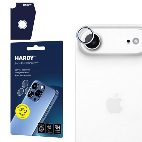 3mk HARDY Lens Protection Pro - Szkło na obiektyw aparatu iPhone Air (Silver)