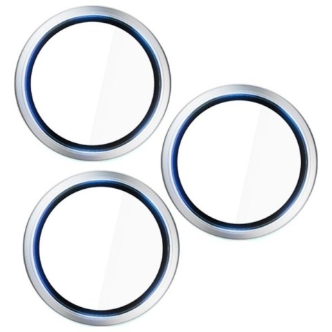 3mk HARDY Lens Protection Pro - Szkło na obiektyw aparatu iPhone 17 Pro / iPhone 17 Pro Max (Silver)