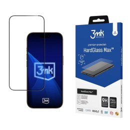 3mk HardGlass Max - Szkło hartowane do iPhone 17 Pro Max (Czarny)
