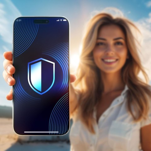 3mk HardGlass Matt Max - Matowe szkło hartowane do iPhone Air