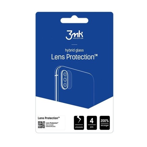 3mk Lens Protection - Szkło na obiektyw aparatu iPhone 17 (4 zestawy)