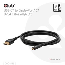 CLUB3D CAC-1563 adapter kablowy 2 m DisplayPort