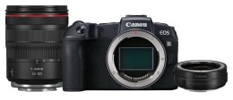 Canon EOS RP Body + RF 24-105mm f/4L IS USM lens + Mount Adapter EF- R Bezlusterkowiec 26,2 MP CMOS 6240 x 4160 px Czarny