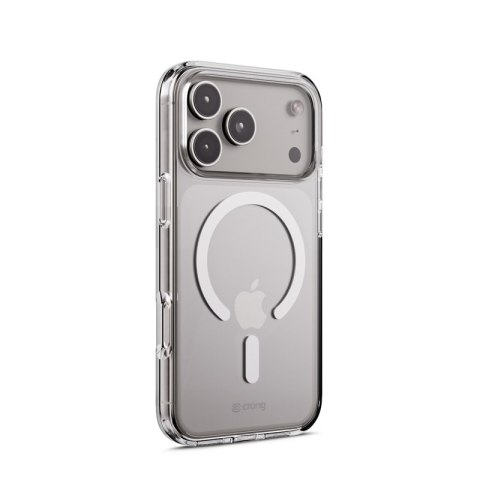 Crong Clear MAG Cover - Etui MagSafe iPhone 17 Pro (przezroczysty)