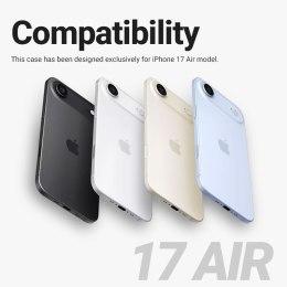 Crong Hybrid Frost MAG Cover - Etui MagSafe iPhone Air (czarny)